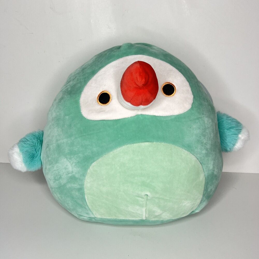 Squishmallows SHONI Plush Stuffed Animal Green Dodo Bird Teal Exclusive 12" NWT